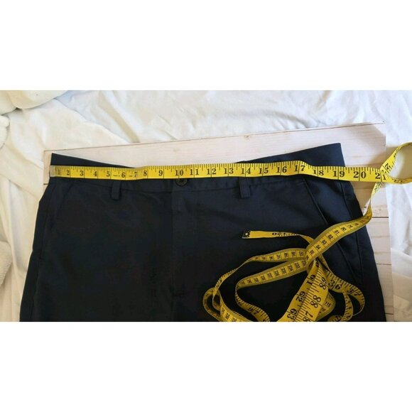 Fila Sport Golf Shorts Mens 38 Solid Blue Shorts Smooth Stretch 10 Inseam Preppy - Picture 5 of 7